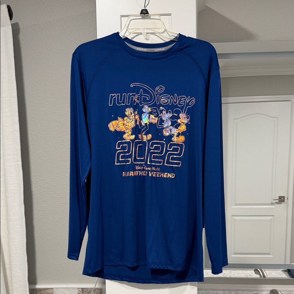 Disney Blue Run Disney Shirt
